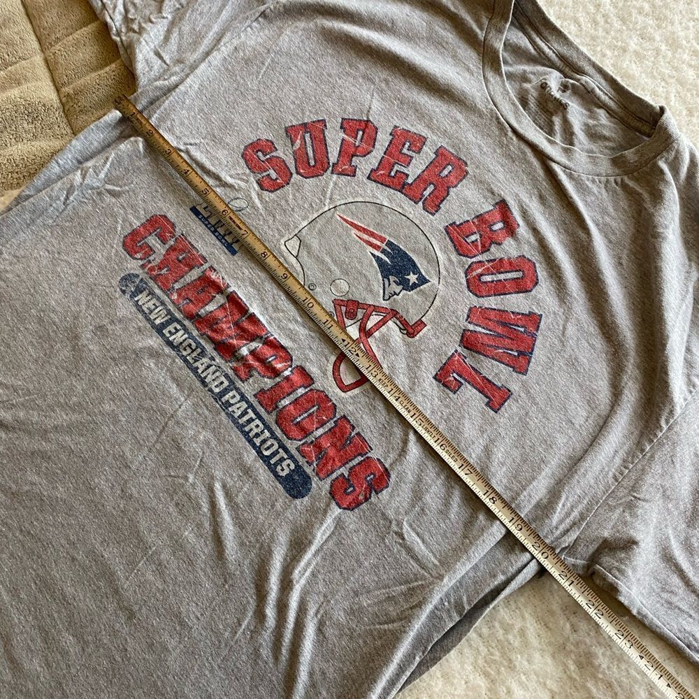 New England Patriots Superbowl Championship T-Shirt Size Large - Picture 5 of 5